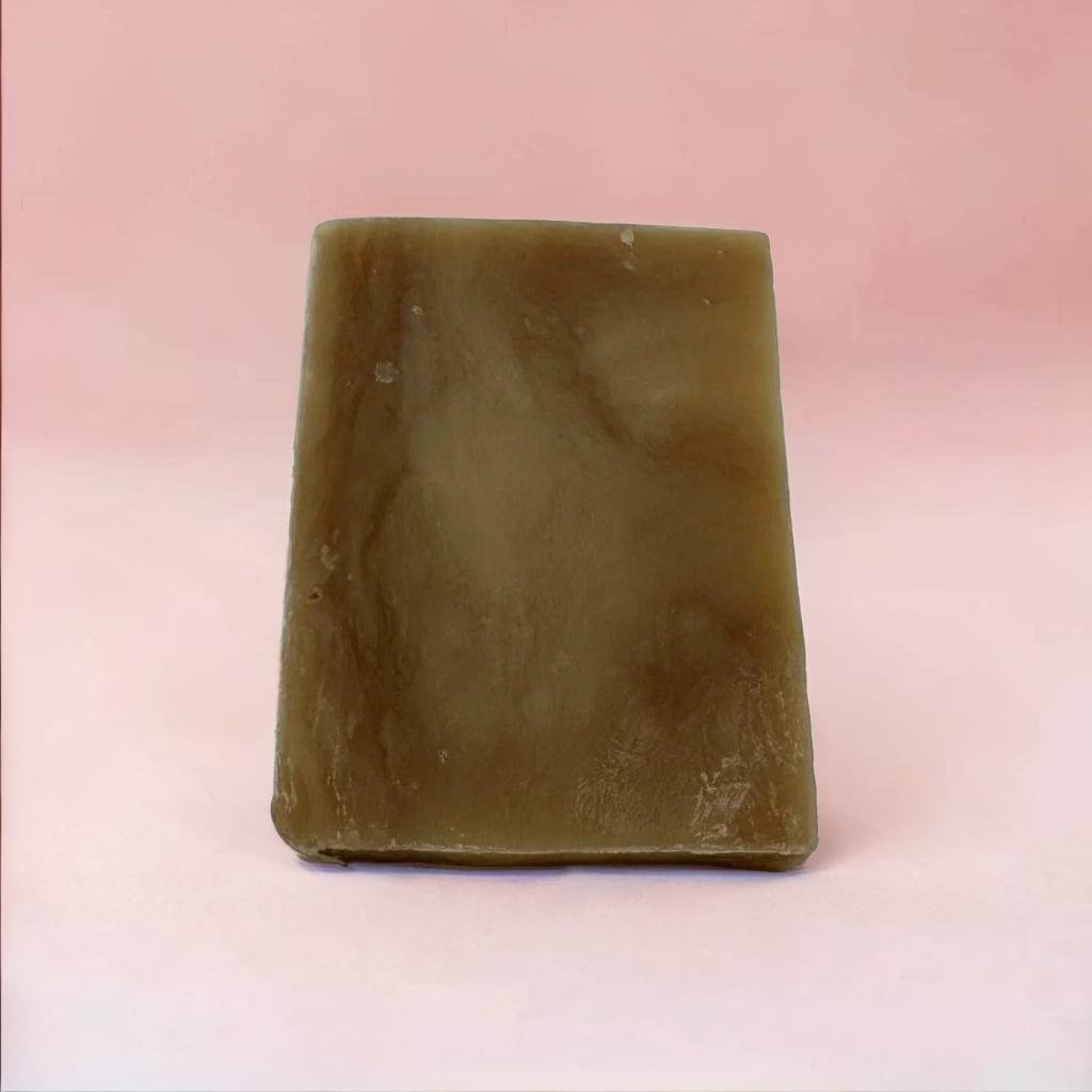 Brown Sugar Fig Goat Milk Soap Bar - MG Bath Products Soap bar with dark brown swirls.soap bar
